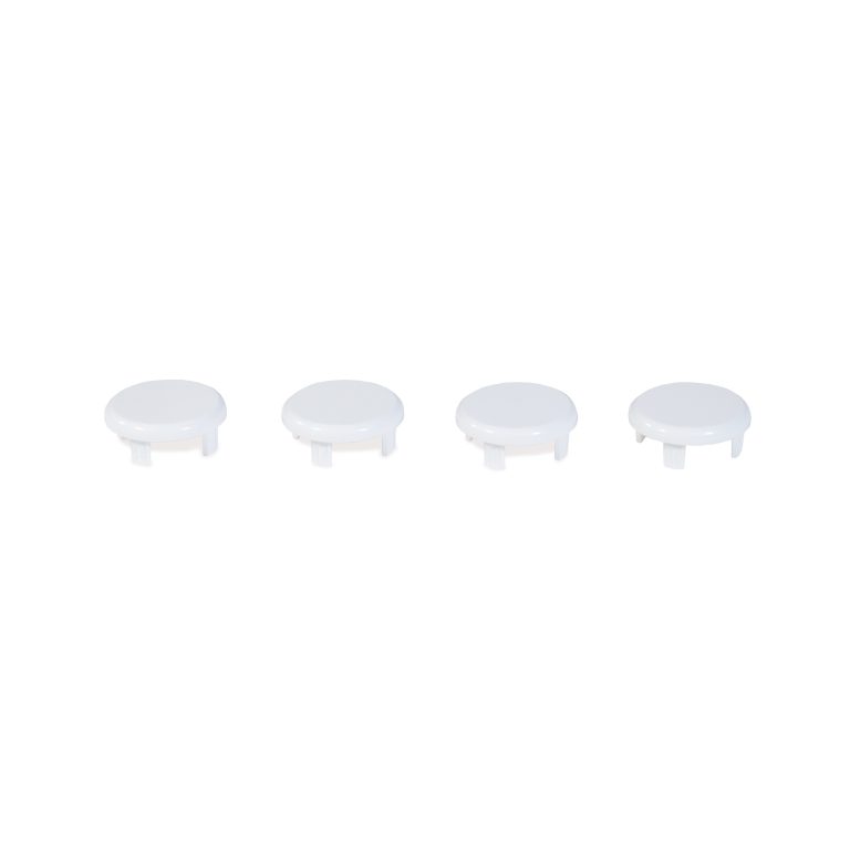 Handicap Loop End Cap 4-Pack - Glossy White