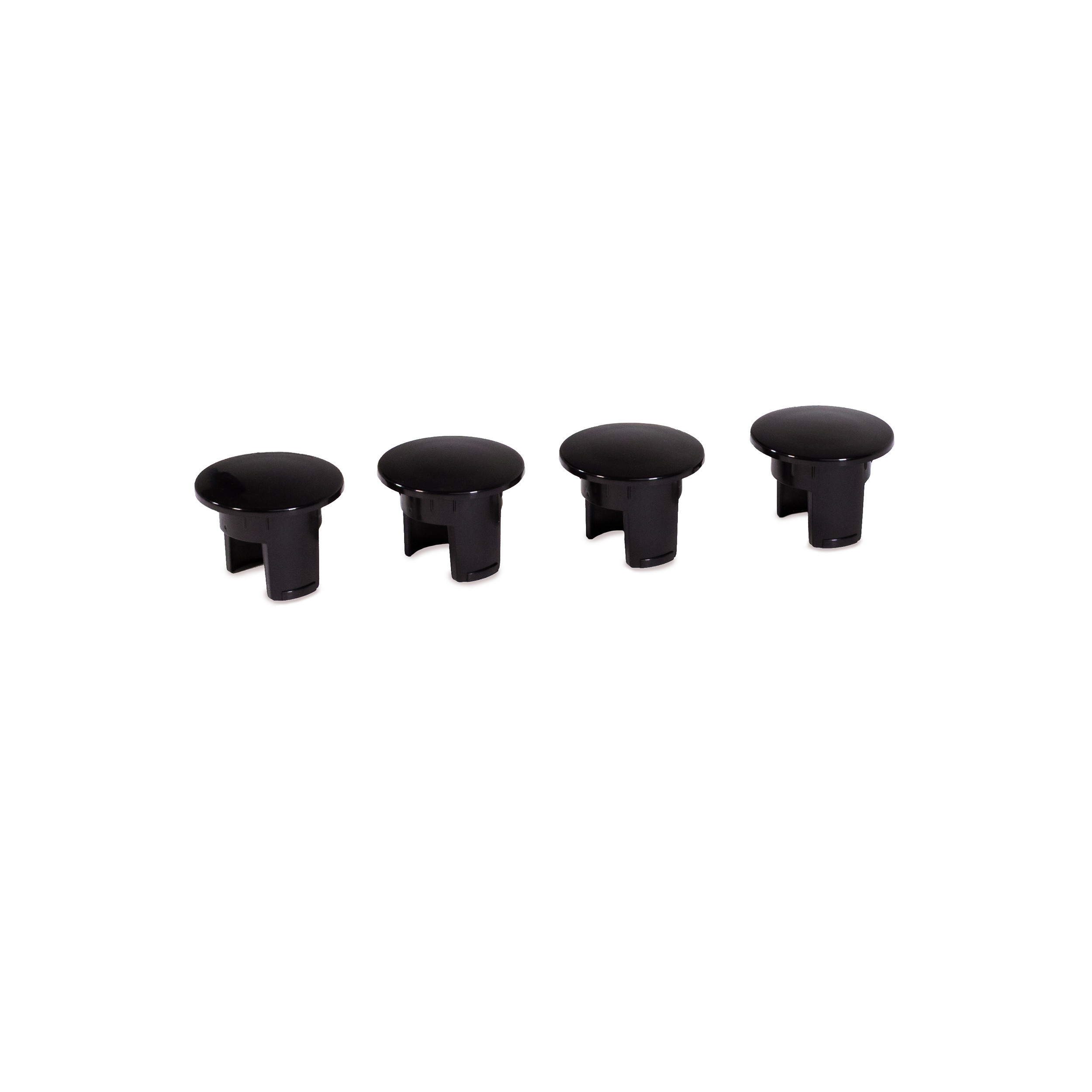 Solid Rail End Cap -4 Pack