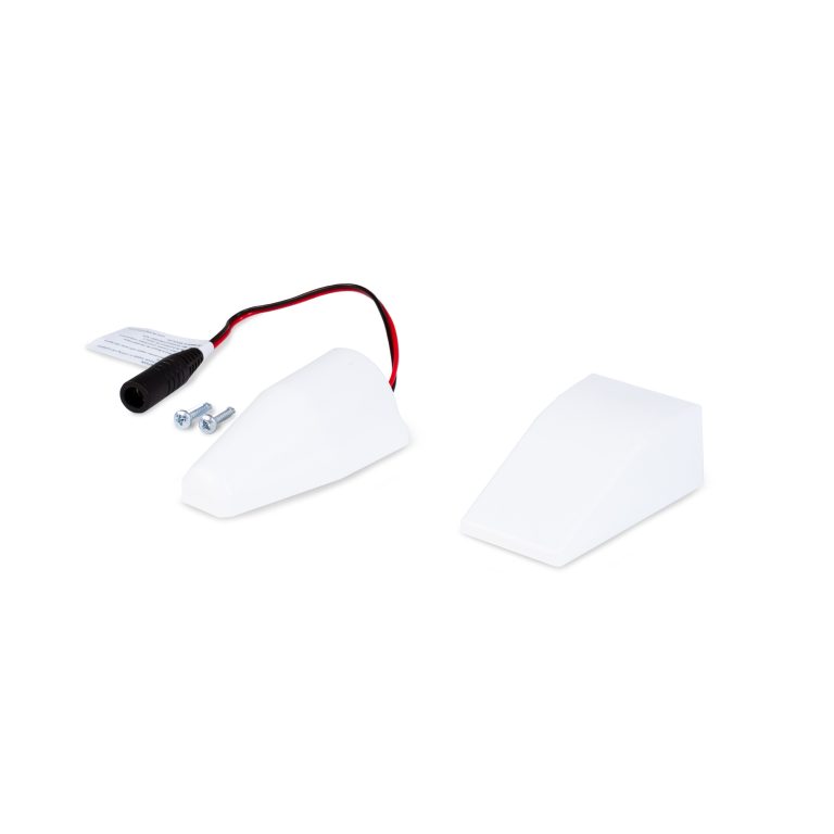 Accent Light (ACT) w/ (2) ea. Covers, Bump Wedge & Torpedo, 2-Way Splitter - Matte White