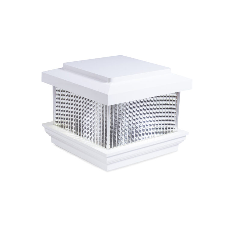 Sq. Galaxy Low Voltage Light Post Cap (ACT) & 2-Way Splitter