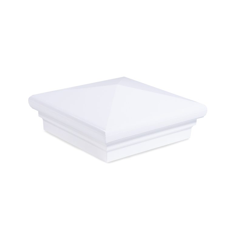 Sq. Neptune Downward Low Voltage Light Post Cap (ACT) & 2-Way Splitter