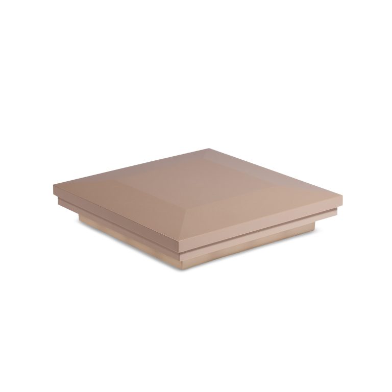 Sq. Ornamental Downward Low Voltage Light Post Cap (ACT) & 2-Way Splitter - Rope Swing