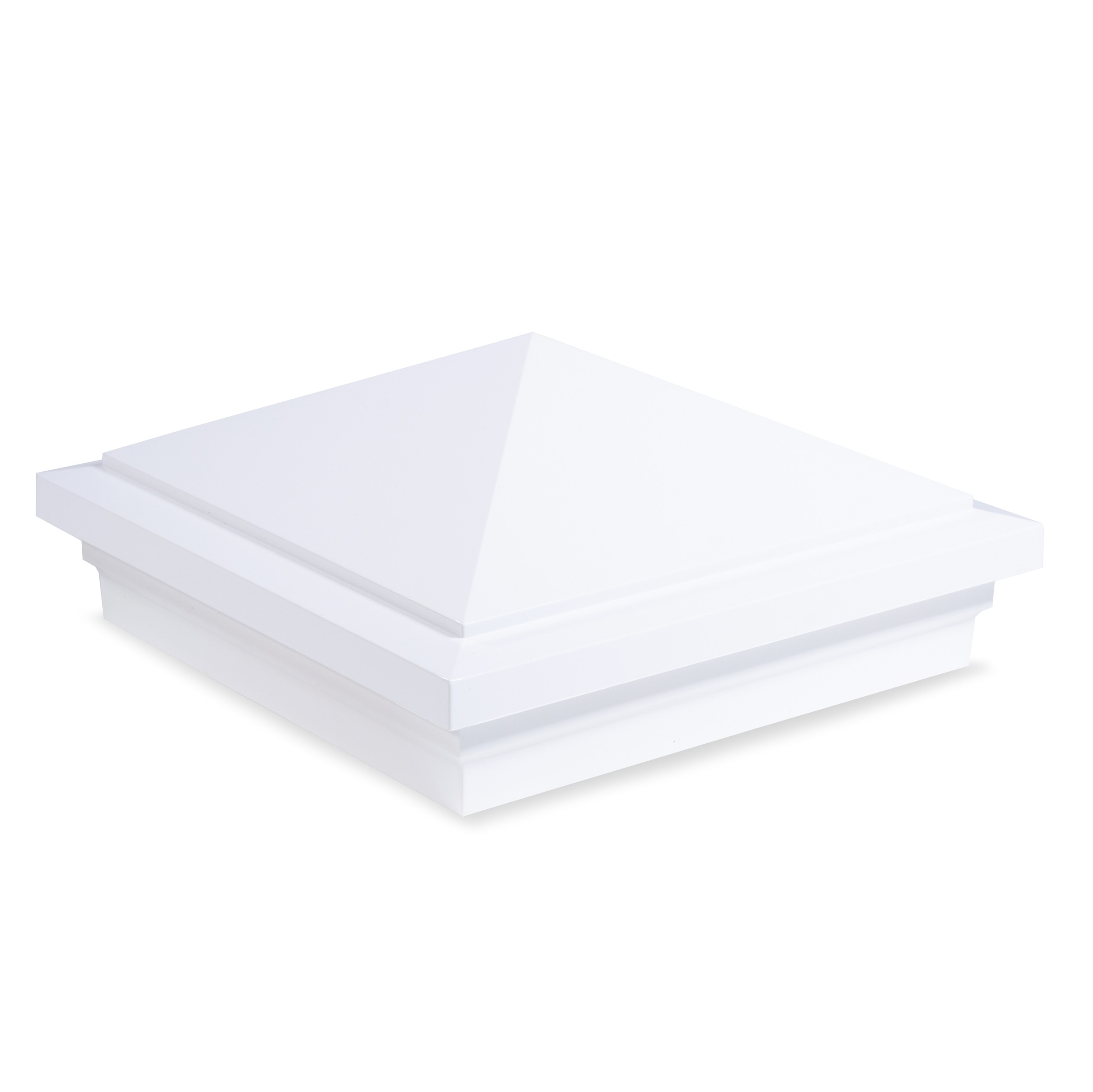 Sq. Haven Downward Low Voltage Light Post Cap (ACT) & 2-Way Splitter