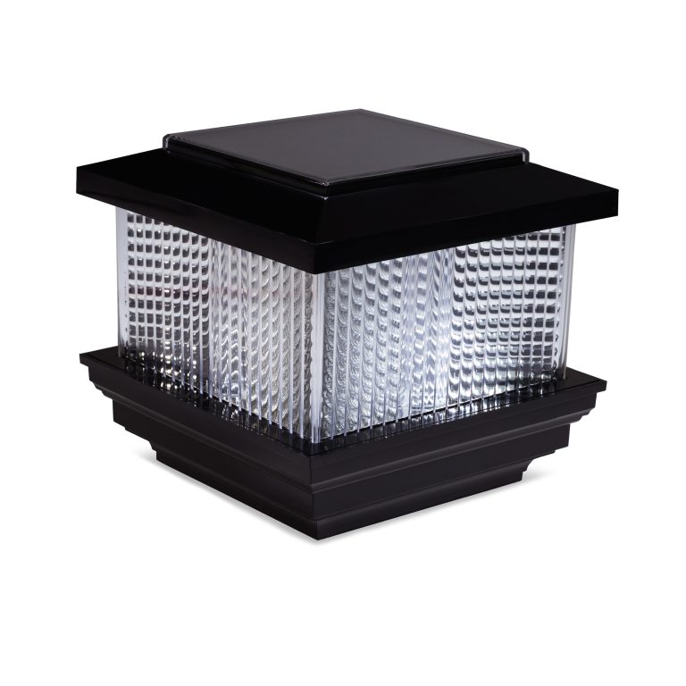 Sq. Galaxy Solar Light Post Cap