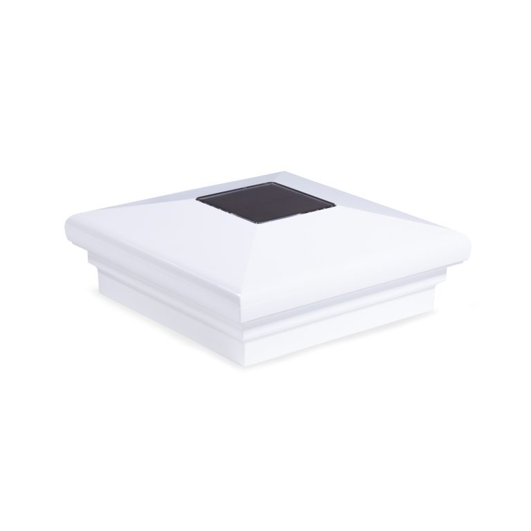 Sq. Neptune Downward Solar Light Post Cap