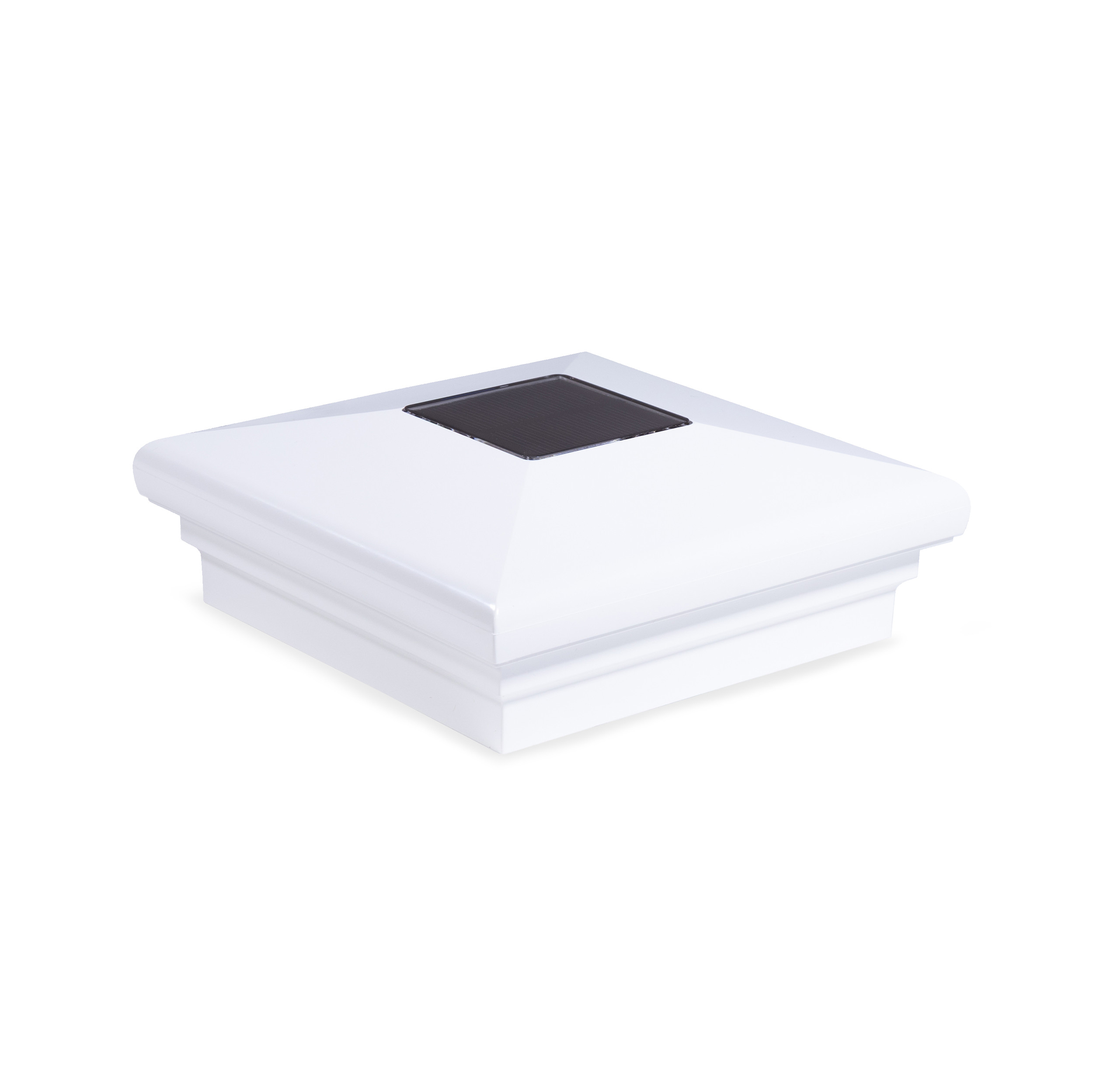 Sq. Neptune Downward Solar Light Post Cap